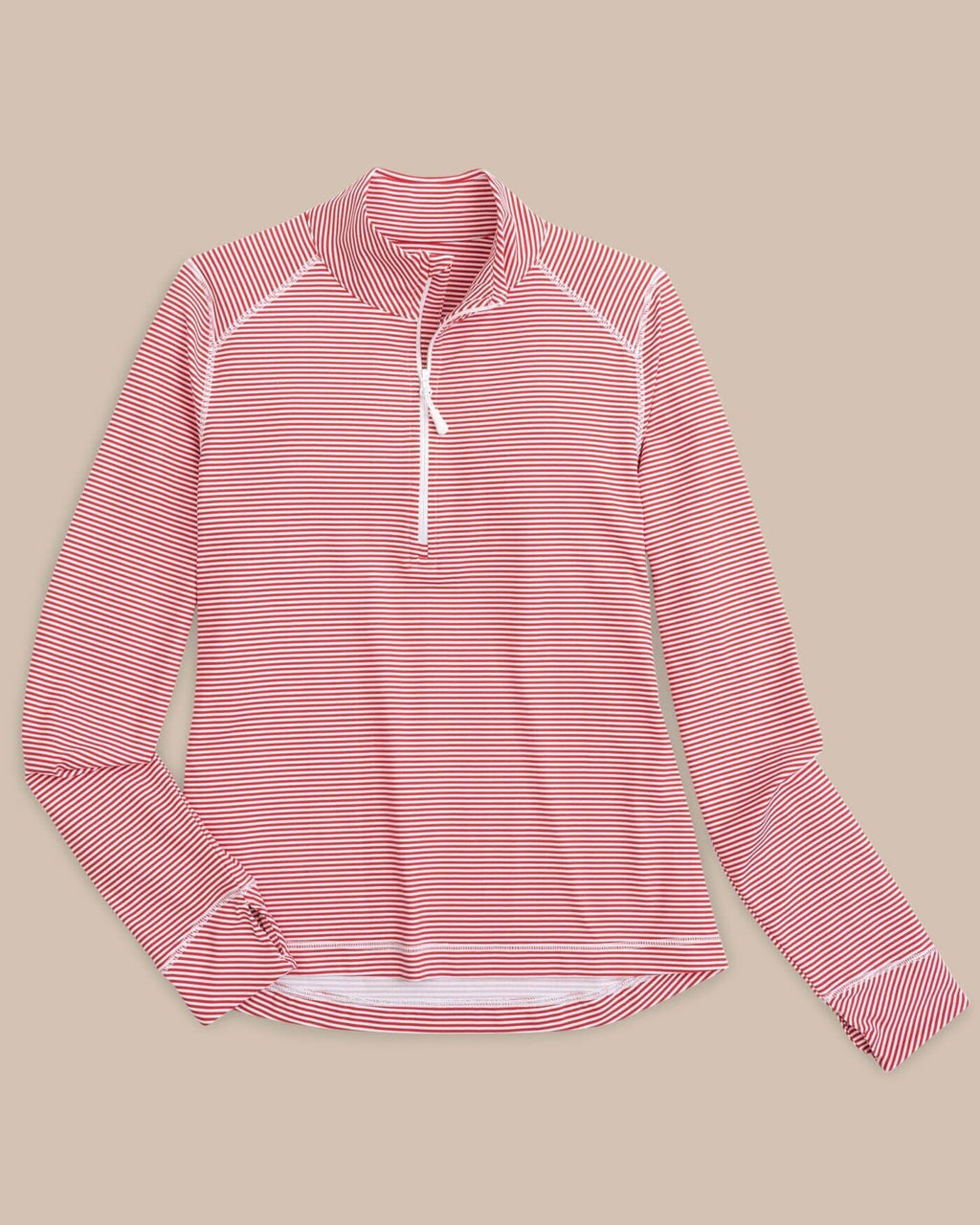 Team Colors Runaround Quarter Zip Pullover - Varsity Red